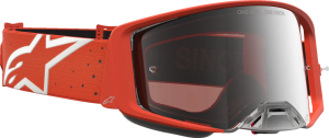 Ochelari Alpinestars Supertech Vesta Portocaliu/Argintiu/Lentila Colorata, 3, nordicamoto.ro