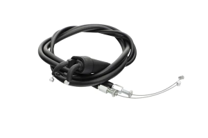 MOOSE RACING Black Vinyl Throttle Cable Black 