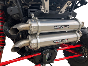 Stage 5 Slip-on Dual Muffler Silver, 3, nordicamoto.ro