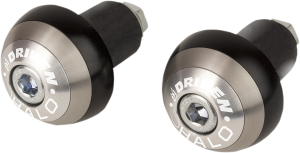 Halo Handlebar End Silver, 1, nordicamoto.ro