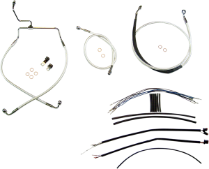 Sterling Chromite Ii® Designer Handlebar Installation Kit Silver, 1, nordicamoto.ro