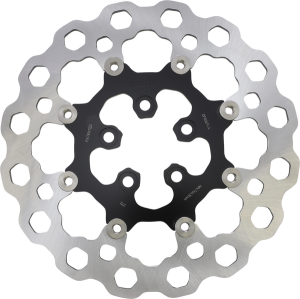 Cubiq Brake Rotor Black, Chrome, 1, nordicamoto.ro