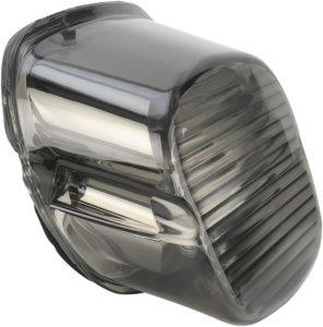 Laydown Taillight Lens With No Tag Window Smoke, 2, nordicamoto.ro