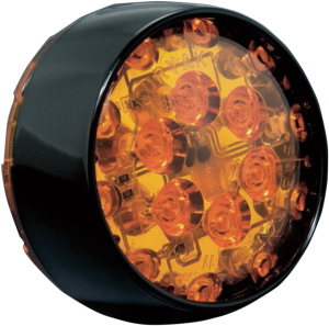 Lens Bull Led Amb T/s Blk, 1, nordicamoto.ro