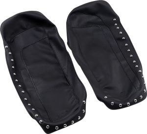 Studded Saddlebag Lid Cover Black, 2, nordicamoto.ro