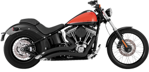 Big Radius Exhaust System Black, 1, nordicamoto.ro