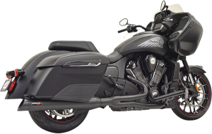 Road Rage 2:1 Exhaust System Black, 1, nordicamoto.ro
