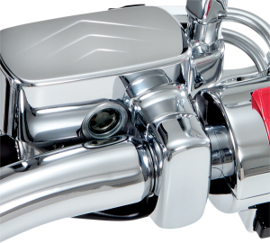Brake Cylinder Face Clamps Chrome