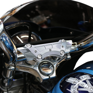 Weld Wing Super Handlebar Clamp Silver, 1, nordicamoto.ro