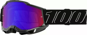Ochelari 100% Accuri 2 Black - Red/Blue Mirror
