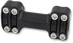 Nostalgia One-piece Handlebar Riser Black, 1, nordicamoto.ro