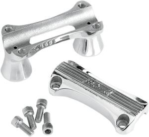 2(r) Thunder Handlebar Riser Silver, 3, nordicamoto.ro