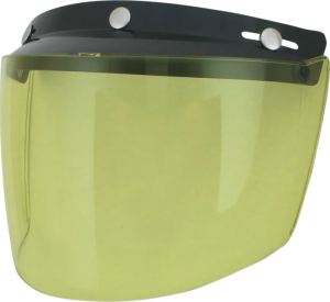 3-snap Vintage Flip Shield Yellow Yellow