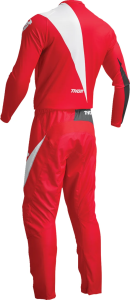 Tricou Copii Thor Sector Edge Red/White 2XS, 4, nordicamoto.ro