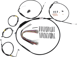 Control Kit For Early Touring Bikes With Bagger Bar Handlebars Black, 1, nordicamoto.ro