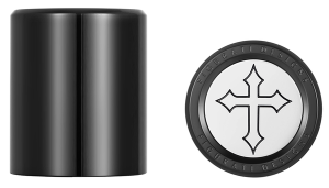 Cover Dock Cross L/shrt B Black, Enamel, Pvd, 2, nordicamoto.ro