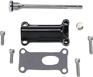 Engine Oil Spout Black