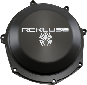 Clutch Cover Black, Anodized