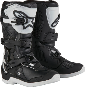 Cizme Copii Alpinestars Tech 3s White/Black