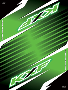 Workstation Floor Mat Black, Green, White