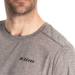 Bluză Klim Static Peak cu mânecă scurtă Black, 15, nordicamoto.ro