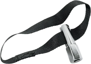 Oil Filter Strap Wrench Black