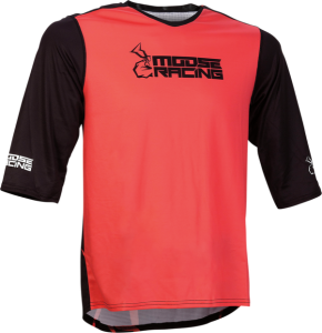 Tricou MTB Moose Racing 3/4 Red