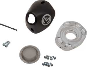 MOOSE RACING Spark Arrestor End Cap Black, 1, nordicamoto.ro