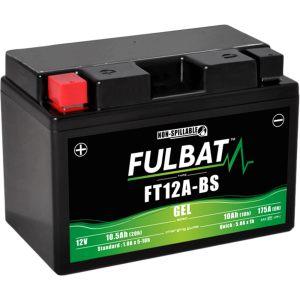 Baterie Moto gel Fulbat FT12A-BS