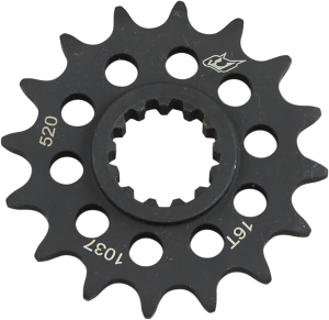 Lightweight Steel Sprocket Black, 1, nordicamoto.ro