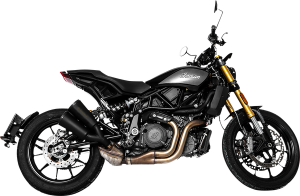 1in2 | Racer Muffler Black, 1, nordicamoto.ro