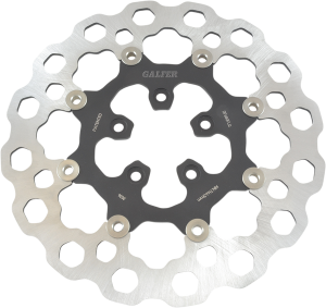 Cubiq Brake Rotor Black, Chrome