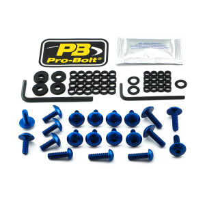 Fairing Bolt Kit For Triumph Blue