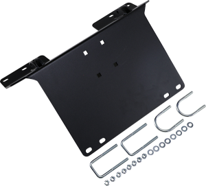Plow Mount Plate For Rm5 Rapid Mount Plow System Matte Black, Powder-coated 
