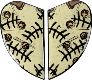 Placi laterale casca Icon Airframe Pro Yellow