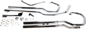 Speedster Long Exhaust System Chrome, 4, nordicamoto.ro