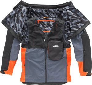 Geaca KTM Racetech Gri/Negru/Portocaliu S, 5, nordicamoto.ro