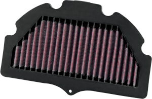 Sportbike Race-spec High-flow Air Filter Black, Red