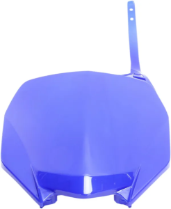 Replacement Front Number Plate Blue