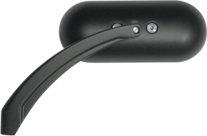 Oval Mirror Matte Black