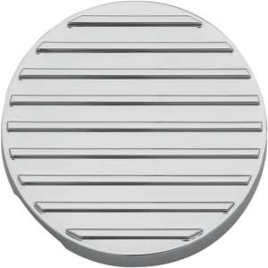 Finned Starter End Accents Chrome, 1, nordicamoto.ro