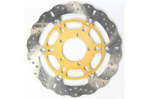 Contour X Series Brake Rotor Gold, Silver, Stainless Steel