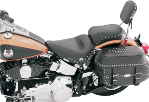 Studded Vinyl Solo Seat Black