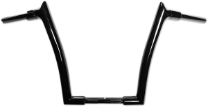 1-1/2(r) Ez Install Pointed Top Handlebar Black, 2, nordicamoto.ro