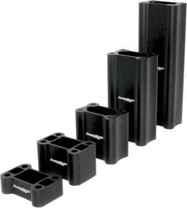 Universal Pivoting Handlebar Riser System Black, 1, nordicamoto.ro