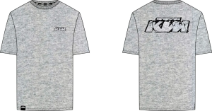 LOGO T-SHIRT LIGHT GREY MELANGE