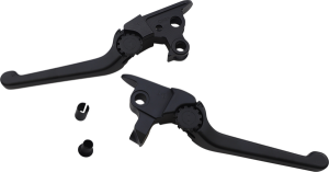 Anthem Adjustable Lever Set For Harley Models Black