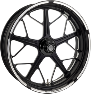 Hutch One-piece Aluminum Wheel Black