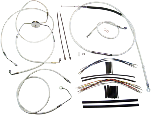 Sterling Chromite Ii® Designer Handlebar Installation Kit Silver