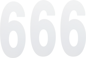 Standard Numbers White, 2, nordicamoto.ro